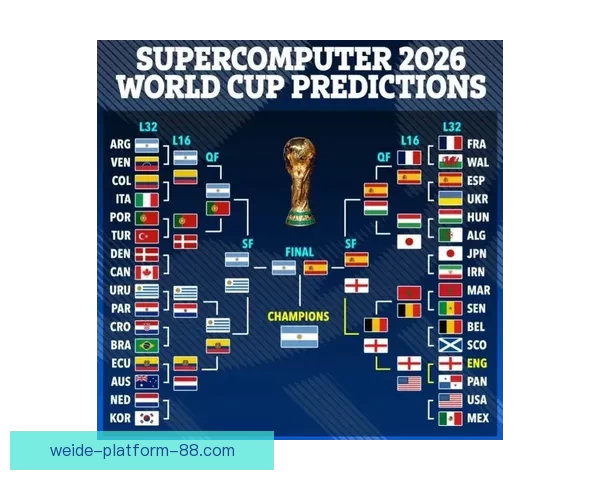 2026世界杯冠军热门球队预测：谁将成为新的足球王者